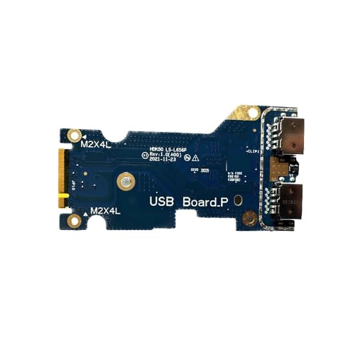 RTDPART Laptop USB I/O Board für Dell G15 5520 5521 LS-L656P HDK50 02P0CY 2P0CY Neu von RTDPART