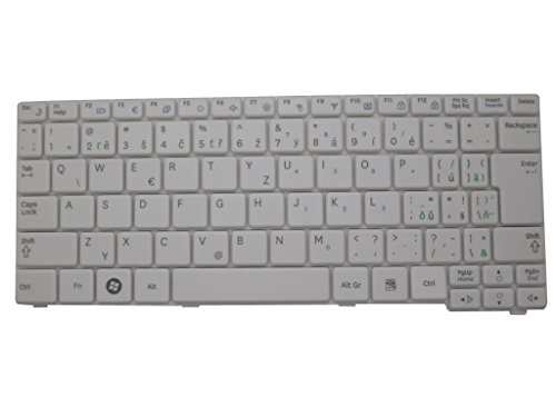 RTDpart Laptop Tastatur für Samsung N100 N100S N100SP Czech CZ Weiß von RTDpart