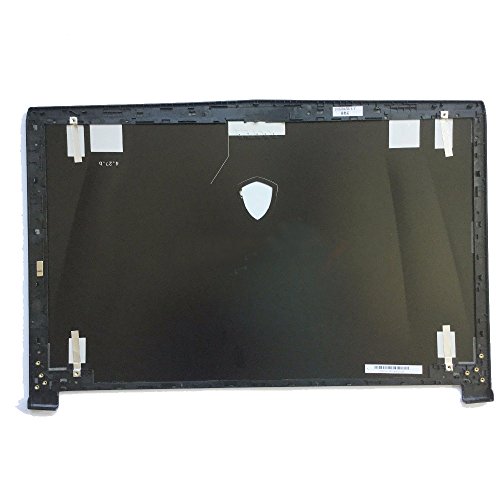 RTDpart Laptop-Top-Abdeckung für MSI GE62 GP62 GL62 GE62MVR GE62VR 6qd 6qf 2qe MS-16J1 MS-16J2 MS-16J3 Black 3076J1A212Y311 Rückdecke von RTDpart