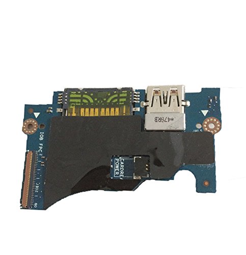 RTDpart Laptop USB Kartenleser Power Button Board für Dell XPS 13 9343 9350 9360 0Y1TPF Y1TPF Neu von RTDpart