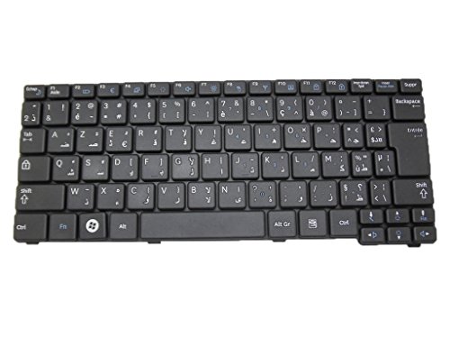 RTDpart Notebook Tastatur für Samsung N100 N100S N100SP Arabia France ARFR schwarz von RTDpart