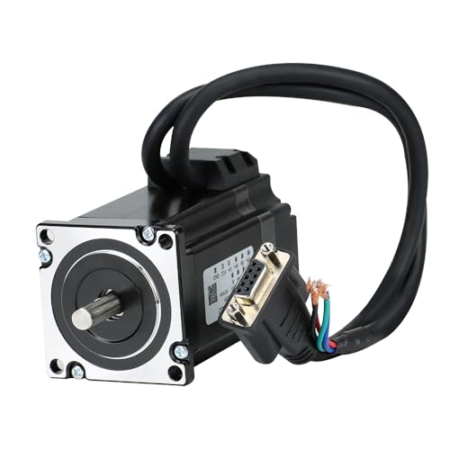 RTELLIGENT 57AM23ED Schrittmotor Nema 23 Geschlossene Schleife 2 NM 4 A Hybrid 4 Drähte Bipolar 98 mm Gehäuselänge für 3D-Drucker/Fräsmaschine von RTELLIGENT