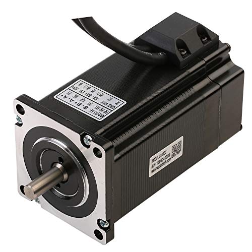 RTELLIGENT Nema 24 Schrittmotor mit geschlossenem Regelkreis 3NM 60X60X108mm Hybrid Bipolar 8mm Welle 1000 Inkrementell Encoder Auflösung für CNC XYZ von RTELLIGENT