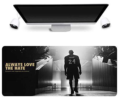 31.5"x11.8" Cool Non-Slip Rubber Extended Large Game Mouse Pad Computer Keyboard Mouse Mat PC Accessories (Mamba Out) von RTGGSEL