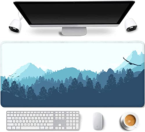 Daisy House 31.5"x11.8" Cool Non-Slip Rubber Extended Large Game Mouse Pad Computer Keyboard Mouse Mat PC Accessories (Geometric Deer) von RTGGSEL
