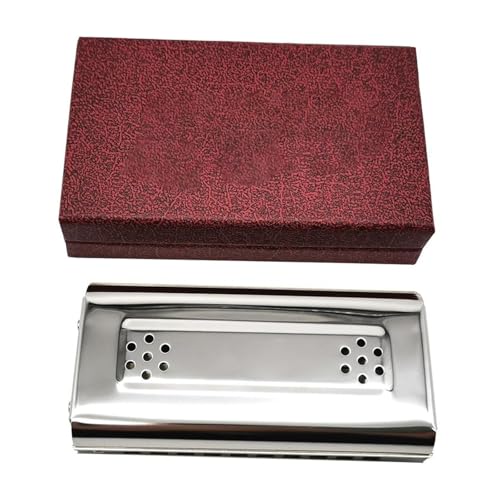 10 16 24 Loch Doppelseitige Mundharmonika Tremolo Diatonische Blues C Und G Tasten Für Spieler(10 hole) von RTNGFHYT