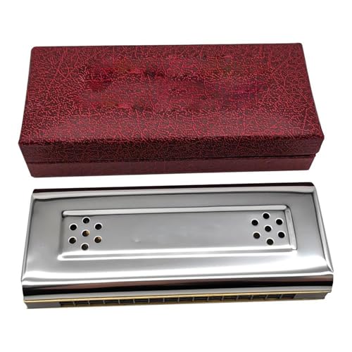 10 16 24 Loch Doppelseitige Mundharmonika Tremolo Diatonische Blues C Und G Tasten Für Spieler(16 hole) von RTNGFHYT