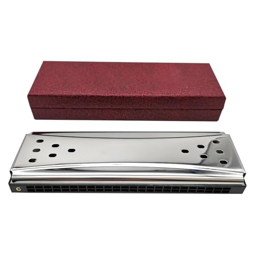 10 16 24 Loch Doppelseitige Mundharmonika Tremolo Diatonische Blues C Und G Tasten Für Spieler(24 hole) von RTNGFHYT