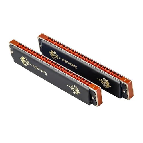 24 Loch Tremolo Mundharmonika Schwarz Lackiert Polyphon Geeignet Für Anfänger Und Erwachsene 24 Loch Tremolo Mundharmonika Schwarz Lackiert Polyphon Geeignet Für Anfänger Und Erwachsene von RTNGFHYT