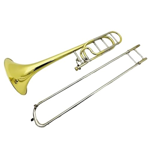 Posaune Bb F Messing Überzogenes Musikinstrument Mit Kofferzubehör Posaune Bb F Messing Überzogenes Musikinstrument Mit Kofferzubehör von RTNGFHYT