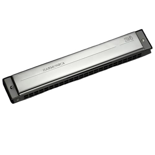 Professionelle Leistung 24 Löcher Tremolo Mundharmonika Polyphonie Diatonische C Key Professionelle Leistung 24 Löcher Tremolo Mundharmonika Polyphonie Diatonische C Key von RTNGFHYT