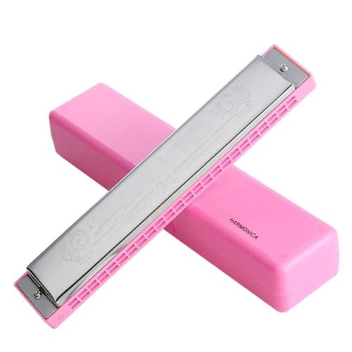 Professionelle Polyphone C Mundharmonika Für Anfänger Und Erwachsene(Pink) von RTNGFHYT