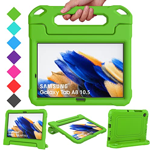 RTOBX Samsung Galaxy Tab A8 10.5 2022 Hülle für Kinder mit integriertem Displayschutz, SM-X200/X205/X207 Hülle, langlebig, stoßfest, leichter Griff, Schutzhülle für Samsung Tab A8 26.7 cm, Grün RTOBX Samsung Galaxy Tab A8 10.5 2022 Hülle für Kinder mit integriertem Displayschutz, SM-X200/X205/X207 Hülle, langlebig, stoßfest, leichter Griff, Schutzhülle für Samsung Tab A8 26.7 cm, Grün von RTOBX