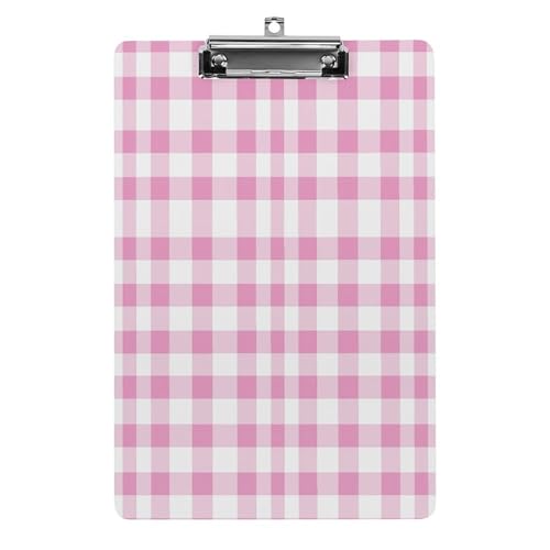 Acryl-Klemmbrett, 32,5 x 21,6 cm, lustiges Pfirsichkaromuster, Druck-Aktenbrett, Clip, niedlich mit niedrigem Profil-Clip für Bürobedarf Acryl-Klemmbrett, 32,5 x 21,6 cm, lustiges Pfirsichkaromuster, Druck-Aktenbrett, Clip, niedlich mit niedrigem Profil-Clip für Bürobedarf von RTSEBVN