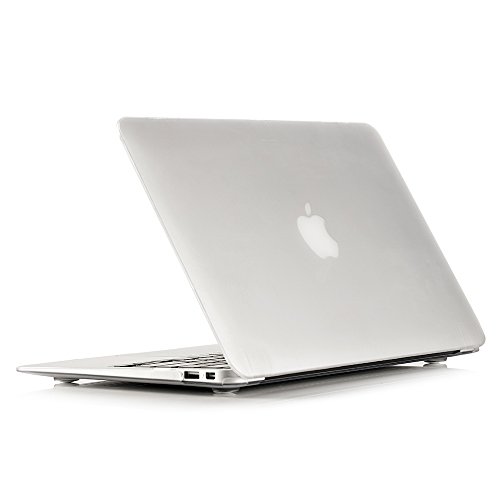 Ruban MacBook Air 13-Zoll-Tasche - Passend für die Vorgängermodelle A1466/A1369, schmale Hartschalen-Schutzhülle, Frostweiß von RUBAN