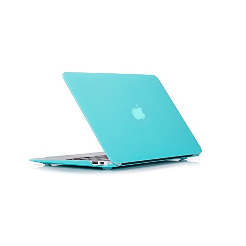 Ruban MacBook Air 13-Zoll-Tasche - Passend für frühere Generationen A1466/A1369, schmale Hartschalen-Schutzhülle, Türkis von RUBAN