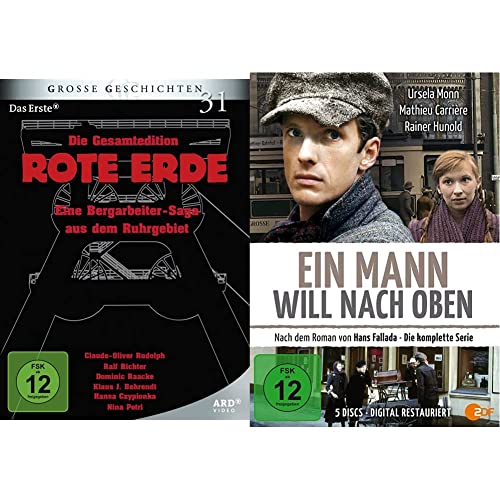 ROTE ERDE: Gesamtedition - Große Geschichten (Neuauflage) [7 DVDs] & Ein Mann will nach oben - Die komplette Serie - Neuauflage [5 DVDs] von RUDOLPH,CLAUDE-OLIVER