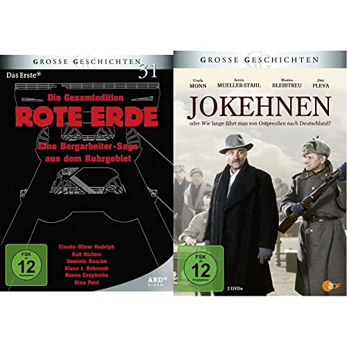 ROTE ERDE: Gesamtedition - Große Geschichten (Neuauflage) [7 DVDs] & Jokehnen oder Wie lange fährt man von Ostpreußen nach Deutschland? (Große Geschichten) [2 DVDs] von RUDOLPH,CLAUDE-OLIVER