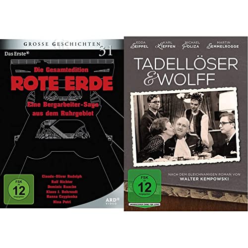 ROTE ERDE: Gesamtedition - Große Geschichten (Neuauflage) [7 DVDs] & Tadellöser & Wolff (Zweiteiler) von RUDOLPH,CLAUDE-OLIVER