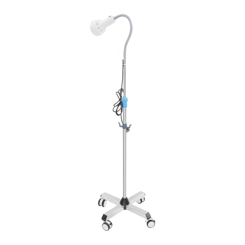 Mobile Untersuchungslampe, Einstellbare Höhe Stehlampe Dental Mobile Led mit 4-Universalrädern 2 mit Bremsen, 360° Drehbar Untersuchungsleuchte Ambulanzen, Gynäkologie, Schönheitssalons Mobile Untersuchungslampe, Einstellbare Höhe Stehlampe Dental Mobile Led mit 4-Universalrädern 2 mit Bremsen, 360° Drehbar Untersuchungsleuchte Ambulanzen, Gynäkologie, Schönheitssalons von RUETERY