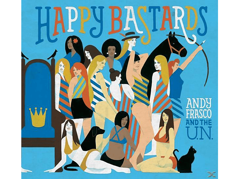 Andy and The U.N. Frasco - Happy Bastards (CD) von RUF RECORD