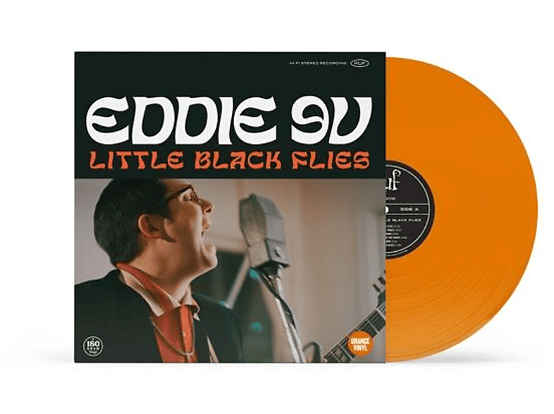 Eddie 9v - Little Black Flies (180g Orange Vinyl) (Vinyl) von RUF RECORD