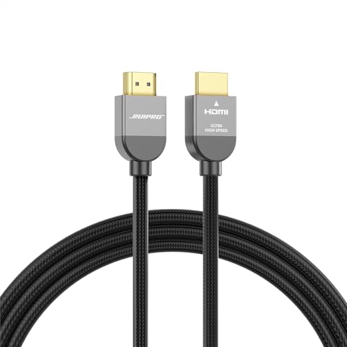 RUIPRO 8K Zertifiziert HDMI 2.1 Kabel 3M Ultra HD High Speed 48Gbps 8K@60Hz 4K@120Hz Dynamisches HDR eARC HDCP 2.2/2.3 Kompatibel mit Blu-ray Player HDTV Projektor Heimkino TV Box Spiele RUIPRO 8K Zertifiziert HDMI 2.1 Kabel 3M Ultra HD High Speed 48Gbps 8K@60Hz 4K@120Hz Dynamisches HDR eARC HDCP 2.2/2.3 Kompatibel mit Blu-ray Player HDTV Projektor Heimkino TV Box Spiele von RUIPRO