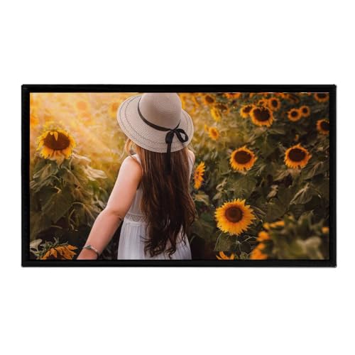 24-Zoll-27-Zoll-32-Zoll-Digital-Fotorahmen kann an der Wand montiert Werden, mit Bewegungssensor IPS-HD-Bildschirm, Vollbild-Fotorahmen mit Fernbedienung (Color : Black, Size : 32 inches) von RUIRUME