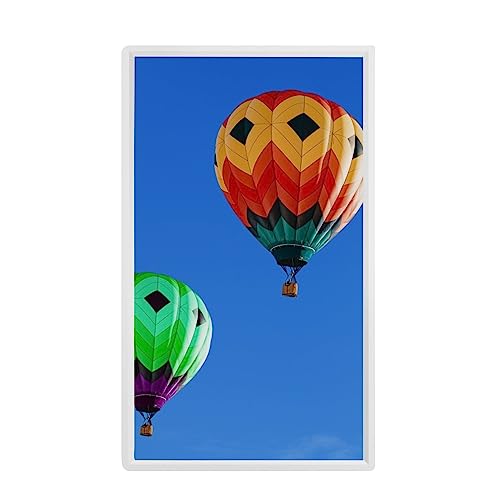 32 Zoll großer vertikaler Bildschirm, digitaler Bilderrahmen, 1920 x 1080, IPS-Full-HD-Bildschirm, Wandmontage, Bewegungssensor, IPS-Display, mühelose Einrichtung in einer Minute (Color : White) von RUIRUME