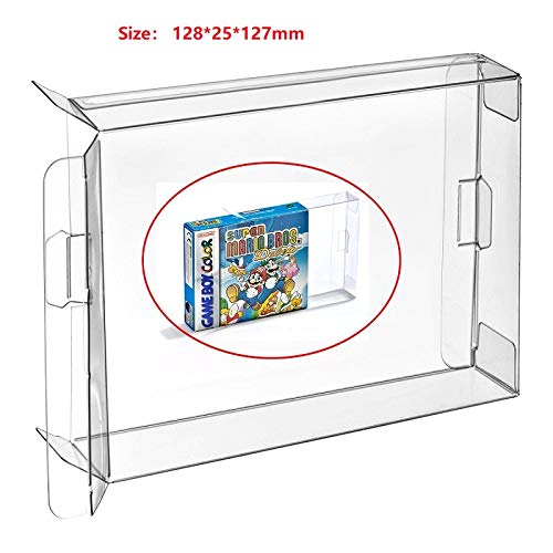 RUITROLIKER 10Pcs Clear Box CIB Hülse Schutzhülle Sleeve für Gameboy Color, Advance, GBC, GBA Spiele Patronen von RUITROLIKER