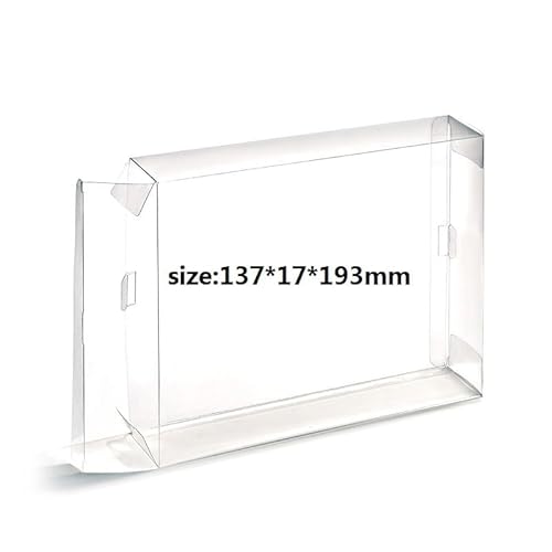 RUITROLIKER 10Pcs Klar Spiele Box CIB Hülse Schutzhülle Sleeve für PS 2 Wii U Patronen RUITROLIKER 10Pcs Klar Spiele Box CIB Hülse Schutzhülle Sleeve für PS 2 Wii U Patronen von RUITROLIKER