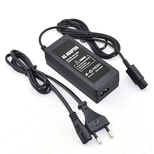 RUITROLIKER Netzteil Ladegerät Ersatznetzteil Stromkabel Netzadapter für Gamecube NGC Netzkabel Ladekabel RUITROLIKER Netzteil Ladegerät Ersatznetzteil Stromkabel Netzadapter für Gamecube NGC Netzkabel Ladekabel von RUITROLIKER