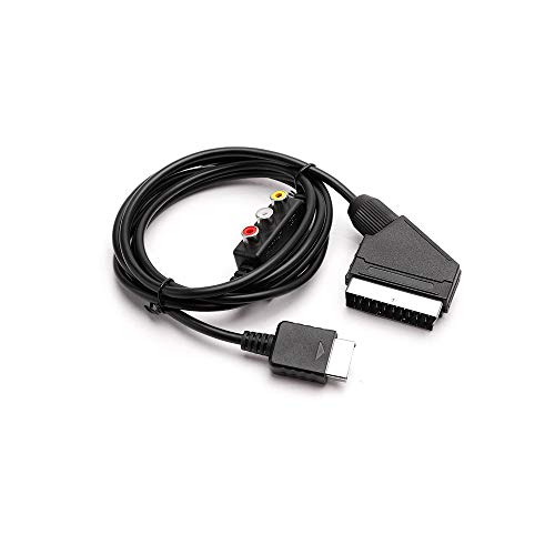 RUITROLIKER Scart RGB AV-Kabel Audiokabel Videoanschluss Mit AV-Adapter für PS2 von RUITROLIKER