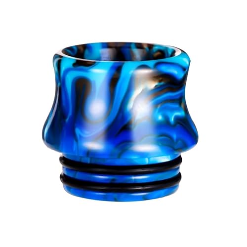 RUIYITECH 810 Drip Tip Ersatz Harz Tropfer Vape Zubehör (Blau) von RUIYITECH