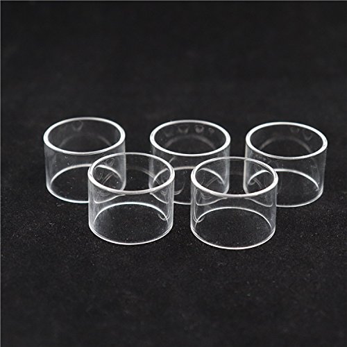 RUIYITECH Ersatz Gerade Glas Tank Pyrex Glas Röhre für Schlange Mini 22 3 ml Schlange Mini 25 4,5 ml (5 Pack) Mini 25 4.5ml von RUIYITECH