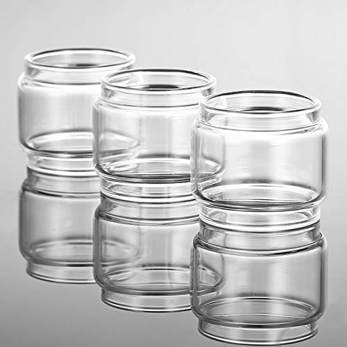 RUIYITECH Ersatz-Glasröhrchen für OBS Cube Tank 2 ml Normalglas / 4 m Fatboy-Glas (Glühbirne), 3 Stück von RUIYITECH
