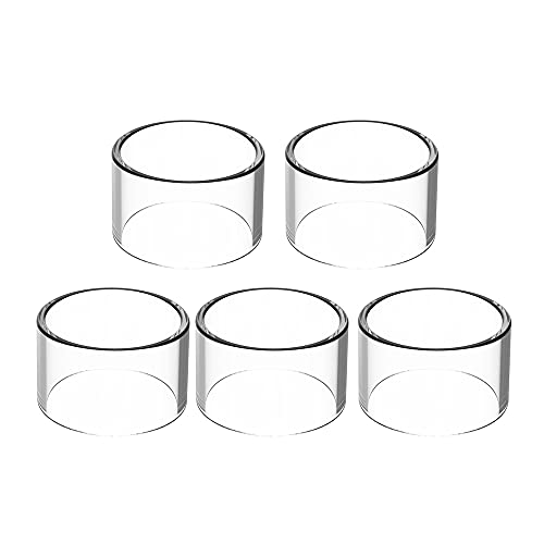 RUIYITECH Ersatz-Glasröhren für V4.5S +/FEV V4.5S/Flash E 4.5S, transparent, 5 Stück von RUIYITECH