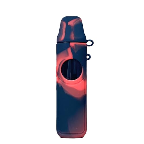 RUIYITECH Schutzhülle aus Silikon für OXVA Nexlim Case Cover Skin Sleeves OXVA Nexlim Vape Kit (Schwarz Rot) von RUIYITECH