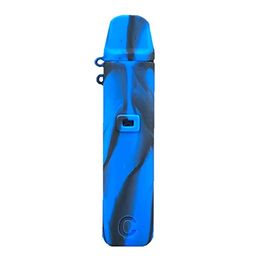 RUIYITECH Schutzhülle aus Silikon für OXVA XLIM C Case Cover Skin Sleeves (Schwarz Blau) von RUIYITECH