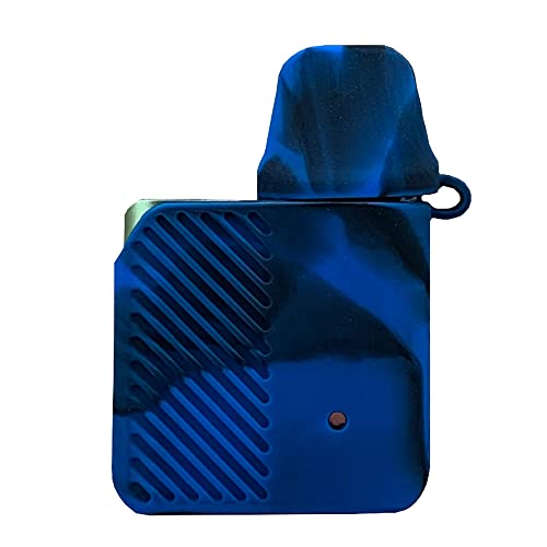 RUIYITECH Schutzhülle aus Silikon für OXVA Xlim SQ Kit Case Cover Skin Sleeves (Schwarz Blau) von RUIYITECH