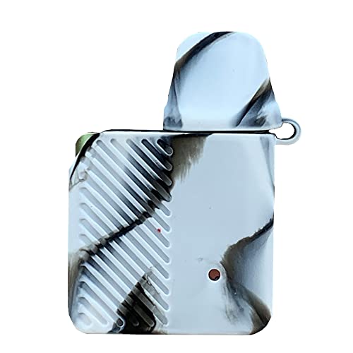 RUIYITECH Schutzhülle aus Silikon für OXVA Xlim SQ Kit Case Cover Skin Sleeves (Schwarz Weiß) von RUIYITECH