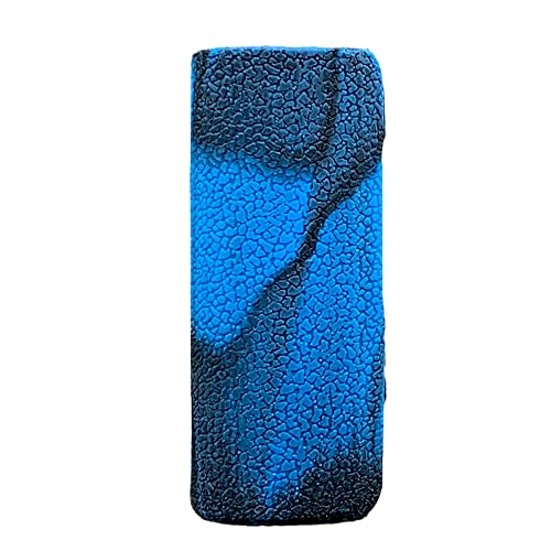 RUIYITECH Silicone Case for Vaporesso GEN 80 S Kit Silicone Case for Gen 80S Case Sleeve Skin Cover (Black Blue) von RUIYITECH