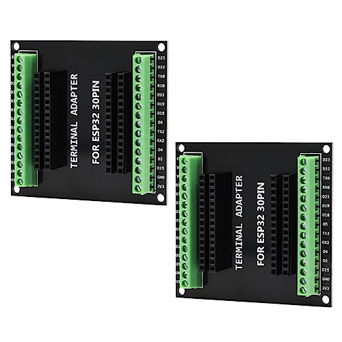 ESP32 Breakout Board RUIZHI 2 Stücke ESP32 Erweiterungskarte GPIO 1 in 2 für 38PIN Version ESP32 ESP-WROOM-32 Microcontroller Entwicklungs-Board kompatibel mit Arduino von RUIZHI
