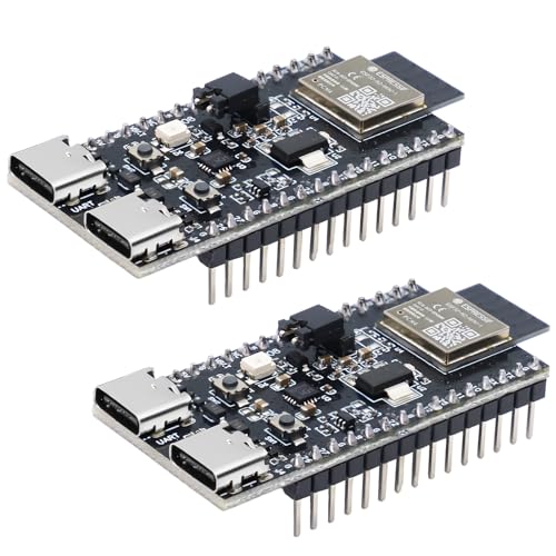 ESP32-H2 ESP32-H2-DevKitM-1-N4 Entwicklung Board RUIZHI 2 Stück ESP32-H2 mit ESP32-S2 Chip Modul mit WiFi, Bluetooth5.0 Kompatibel mit Arduino von RUIZHI