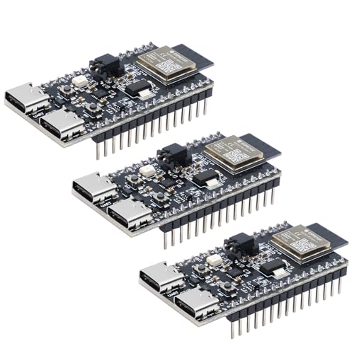 ESP32-H2 ESP32-H2-DevKitM-1-N4 Entwicklung Board RUIZHI 3 Stück ESP32-H2 mit ESP32-S2 Chip mit WiFi, Bluetooth 5.0 Kompatibel mit Arduino von RUIZHI