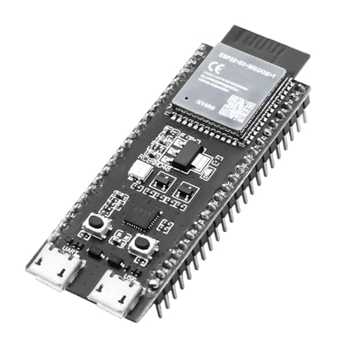 ESP32-S3 ESP32-S3-DevKitC-1 Entwicklung Board RUIZHI ESP32-S3 mit ESP32-S3-WROOM-1-N16R8 Modul (Löten) 6M Externe Flash-Erweiterung 8M PSRAM mit WiFi, Bluetooth Kompatibel mit Arduino von RUIZHI