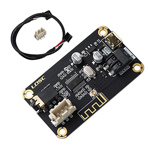 RUIZHI Bluetooth Empfängermodul Board DC 5 V-35 V Decoder Audio Stereo Receiver Empfängerplatine Drahtlose Elektronik Bluetooth Modul Chip für DIY Kopfhörer Home Stereo von RUIZHI