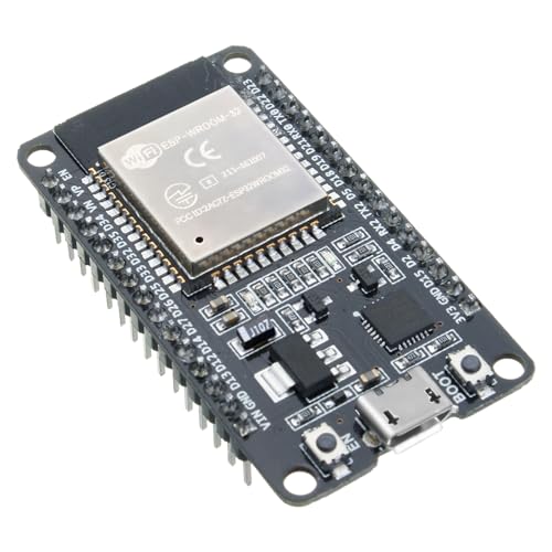 RUIZHI ESP32 ESP32 Mini Entwicklungsboard ESP32S Modul 2,4 GHz Dual Core WLAN WiFi Bluetooth 2-in-1 Micro Stecker Mikrocontroller ESP-WROOM-32 Chip CP2102 für Arduino von RUIZHI