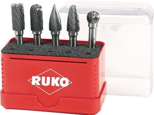 Ruko Frässtiftsatz Schaft-D.6mm 5tlg.HM ZYA-ST/WRC/SPG/RBF/KUD 116004 Ruko Frässtiftsatz Schaft-D.6mm 5tlg.HM ZYA-ST/WRC/SPG/RBF/KUD 116004 von RUKO Präzisionswerkzeuge