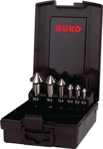 Ruko Kegelsenkersatz 90Grad ULTIMATECUT 4S 6,3-20,5mm HSS-Co5 102890ERO Ruko Kegelsenkersatz 90Grad ULTIMATECUT 4S 6,3-20,5mm HSS-Co5 102890ERO von RUKO Präzisionswerkzeuge